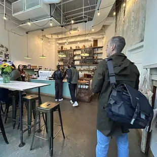 Bar area