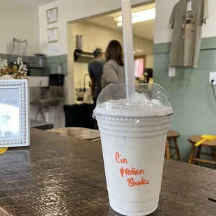 Protein shake October 2024