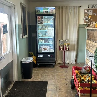 Local meat for sale as well