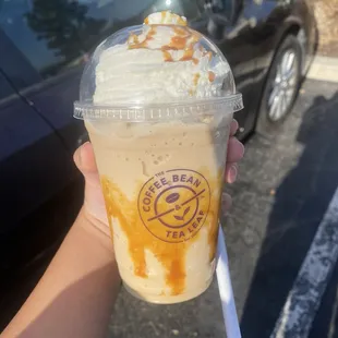 Cookie Butter Ice Blended drink