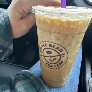 Vanilla bean cold brew light ice