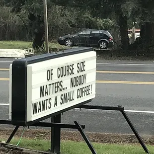 In that case, I&apos;ll take a large!