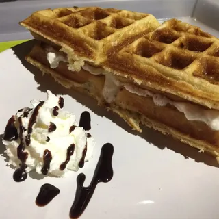 Honey Cream Waffle