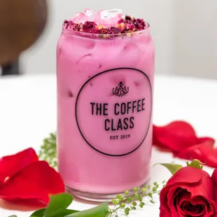The Pink Rose Iced