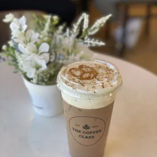 Salted Pretzel Mocha
