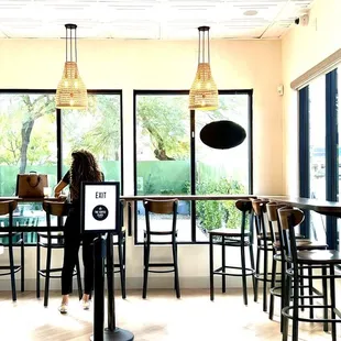 Seating areas