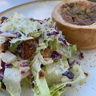 Quiche - Bacon & Creamed Spinach