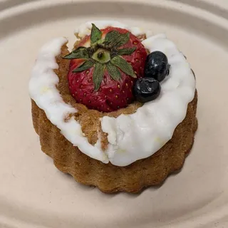 Citrus Berry Bundt Cake