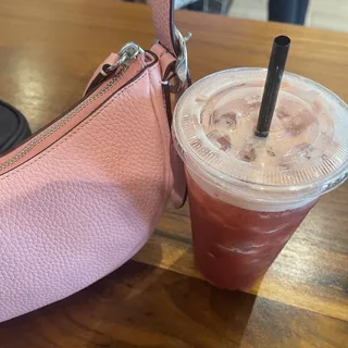 Raspberry Sorbetto Iced Tea #