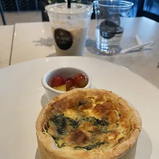 Bacon and Spinach Quiche