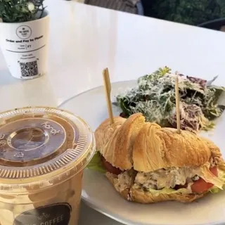 Chicken Salad Croissant Sandwich