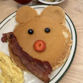 Happy Face Pancake Combo