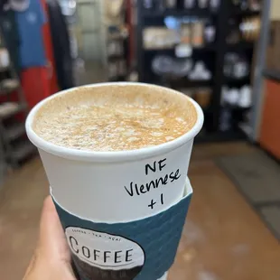 Viennese w/extra shot