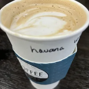 Havana latte