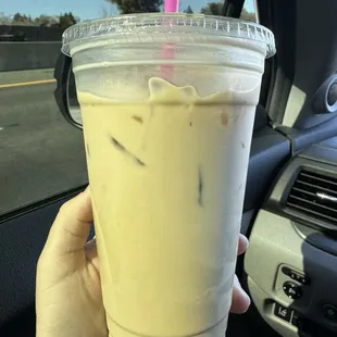 Iced Vanilla Latte