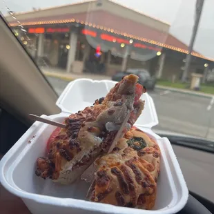 #5 Bagel BTC in front of establishment