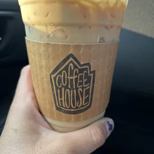 Iced Caramel Latte