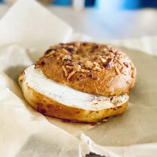 Rosemary &amp; Parmesan Bagel