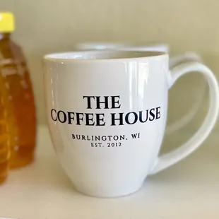 a cup of coffee