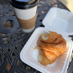 Big Tex Latte + Butter Croissant
