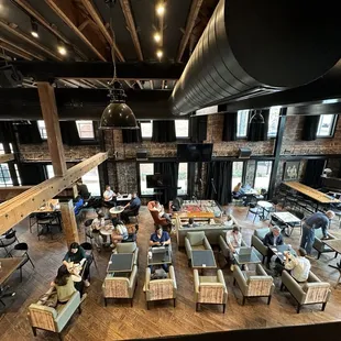 View from second floor