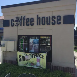 A great day to sit outside and enjoy a cup of coffee.