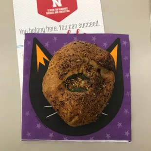 A delicious Cromlette to start my morning.  Egg &amp; Cheese Croissants