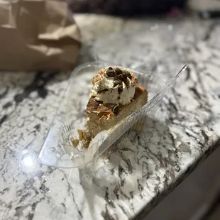 Sasquatch cheesecake