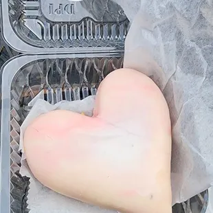 Heart shaped cookie