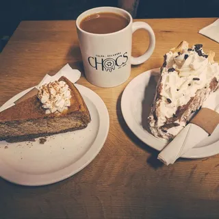 Chocolate Cream Pie Slice