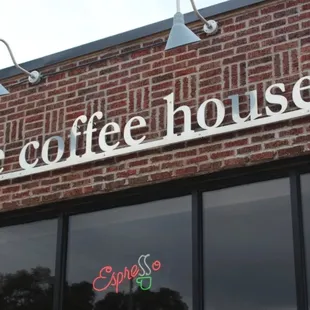 the front of the building