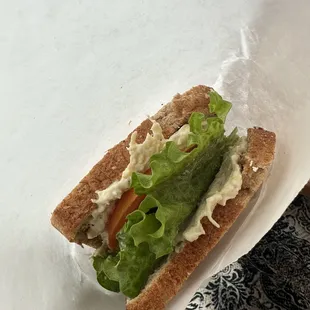 Chicken Breast Salad Sandwich