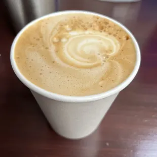 Medium latte