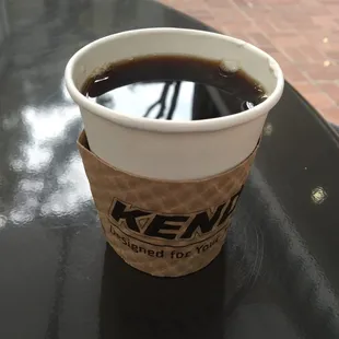 Small coffee ($1)