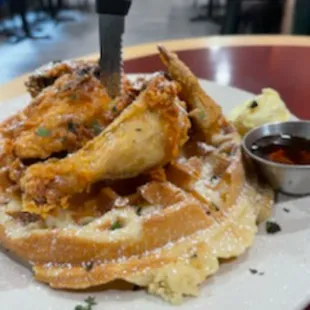 Chicken and Waffle..