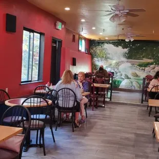 Dining in available...