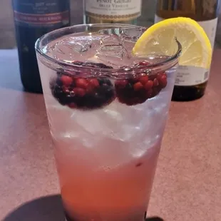 Enjoy a nice cold Blackberry Soda