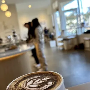 Cocoa Cappuccino + tax &amp; tip: $6