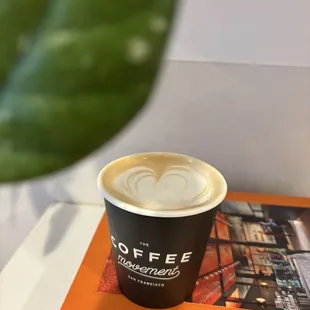 seasonal vanilla rosemary latte