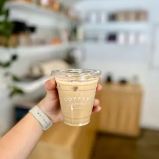 vanilla lavender latte