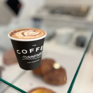 Cocoa cappuccino with oat milk