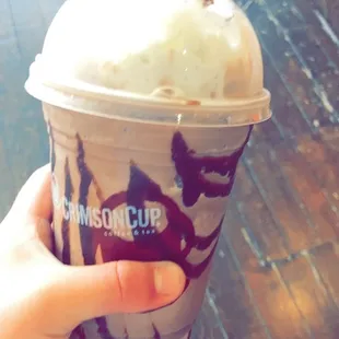 Frozen hot chocolate