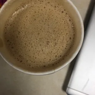 Vanilla dirty chai