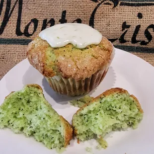 Lime muffin