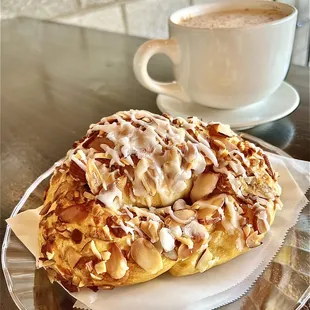 Almond croissant