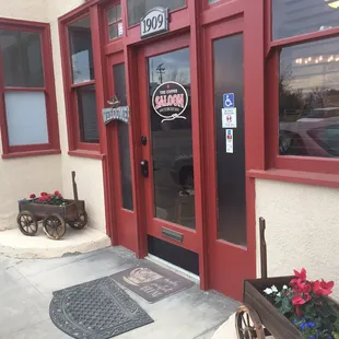 Front entrance.