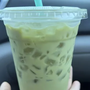 Too much ice and definitely did not taste good. Im a matcha lover and i would not re-purchase.