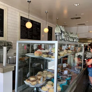 Inside ordering menu