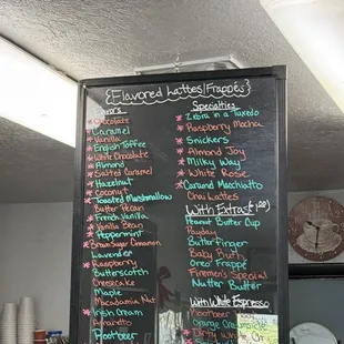 Frappe menu