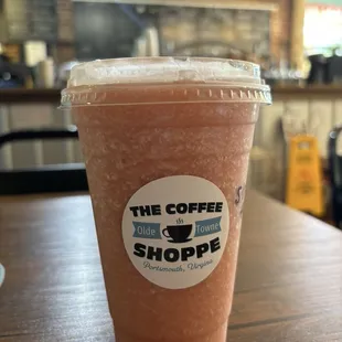 Strawberry &amp; Peach Smoothie